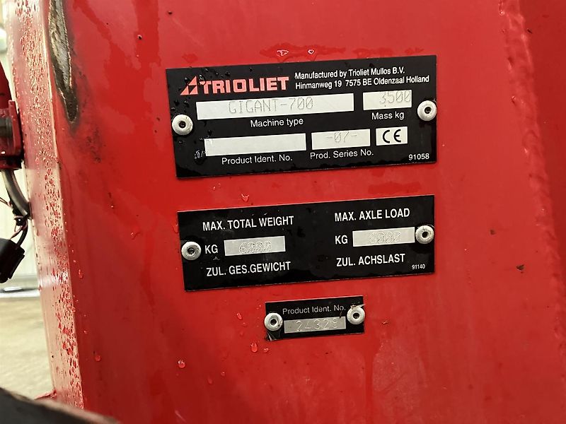 Trioliet Gigant 700