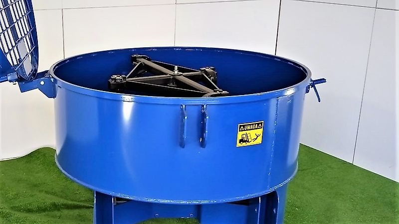 Zwangsmischer Betonmischer 800 L Beton elektrisch Mörtelmischerr Futtermischer