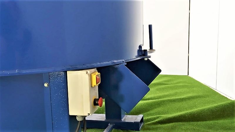 Zwangsmischer Betonmischer 800 L Beton elektrisch Mörtelmischerr Futtermischer