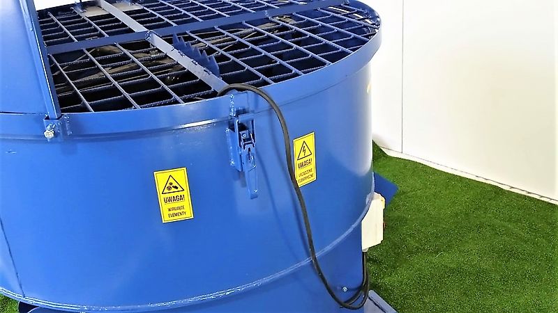 Zwangsmischer Betonmischer 800 L Beton elektrisch Mörtelmischerr Futtermischer
