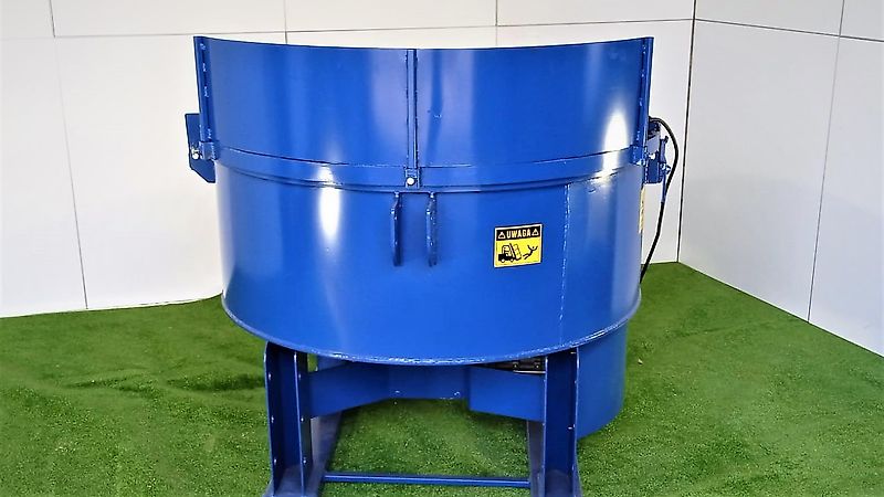Zwangsmischer Betonmischer 800 L Beton elektrisch Mörtelmischerr Futtermischer