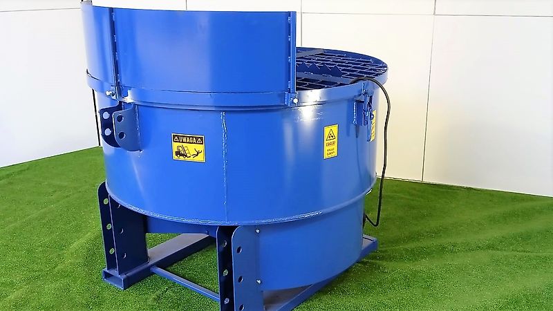 Zwangsmischer Betonmischer 800 L Beton elektrisch Mörtelmischerr Futtermischer