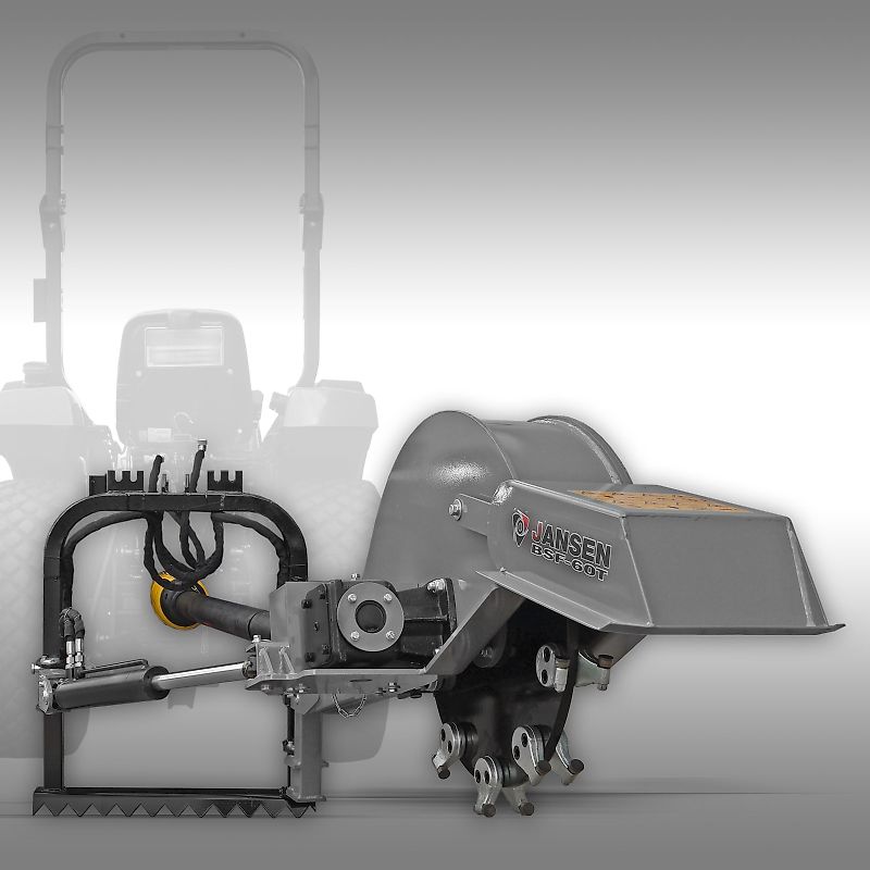 Jansen Stubbenfräse Jansen BSF-60T, Baumstumpffräse, Wurzelfräse, Zapfwelle