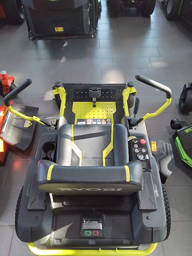 Shibaura Ryobi ZTR 480ex Akku Zero-Turn Nullwendekreis Aufsitmäher