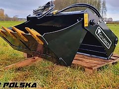 Grutech 3-in-1-Schaufel für Mini-Lader / Kompaktlader GTH-3w1M Breiten von 1 m bis 1,4 m
