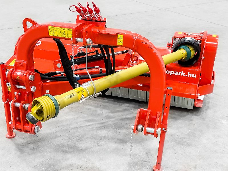 Gaspardo Giraffa XL 210 SI side mulcher, 2,12 m working width, hydraulic sideshift and tilt adjustment, 22 hammers