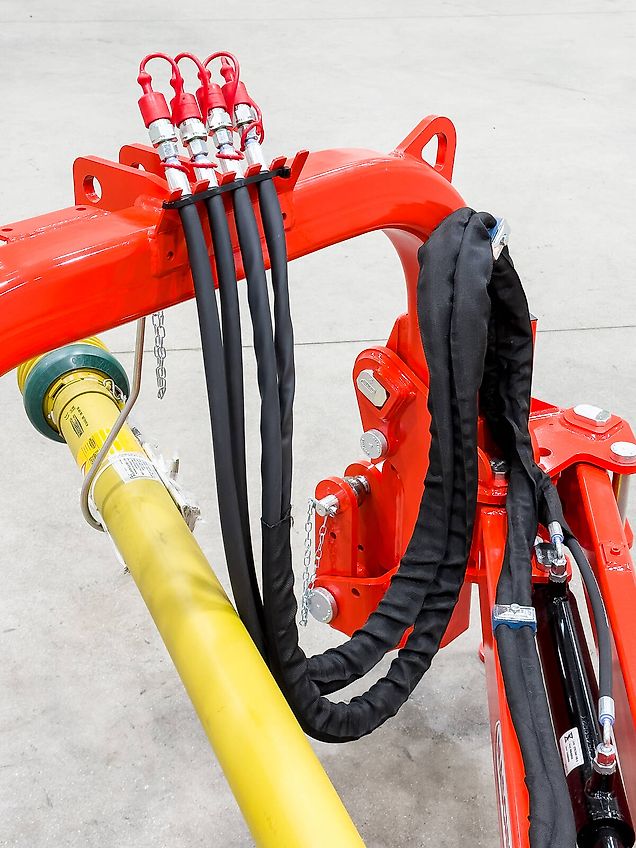 Gaspardo Giraffa XL 210 SI side mulcher, 2,12 m working width, hydraulic sideshift and tilt adjustment, 22 hammers