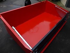 Inter Tech Heckcontainer/Hochkippschaufel für Frontlader