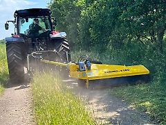 Omarv Böschungsmulcher Seitenmulcher Schlegelmulcher Mulcher