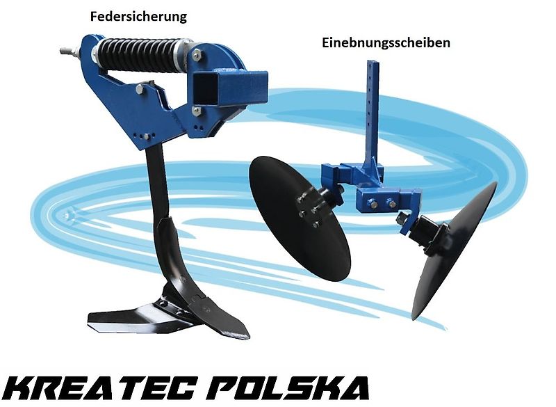Rolmako U453 Grubber / Schälgrubber mit Bolzensicherung Breiten von 2,1 m bis 4,5 m