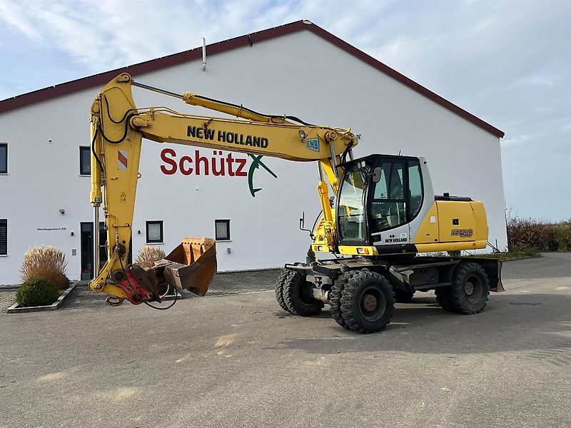 New Holland MH 5.6 inkl. Grabenlöffel, Tieflöffel