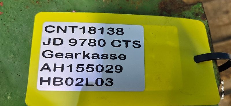 John Deere 9780 (Spare part/Reservedel/Ersatzteil)