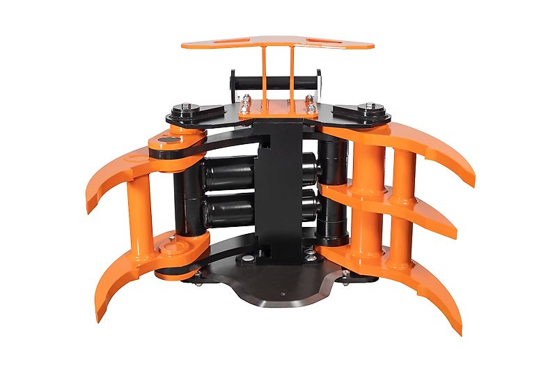 KX-TreeShears KX210 KX280 KX350 Fällgreifer Energieholzgreifer Baumschere Holzschere Greifer Bagger