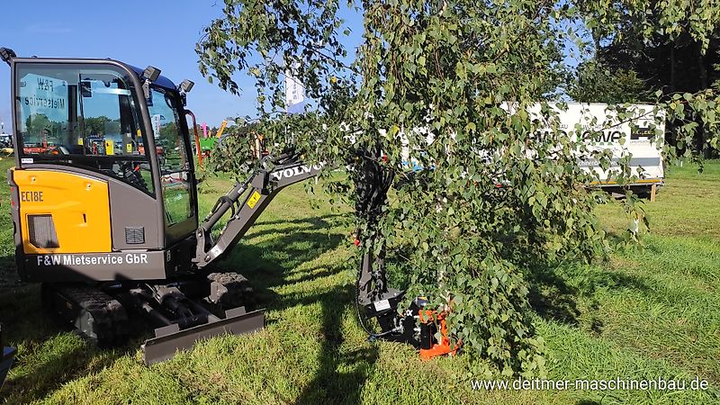 KX-TreeShears KX210 KX280 KX350 Fällgreifer Energieholzgreifer Baumschere Holzschere Greifer Bagger