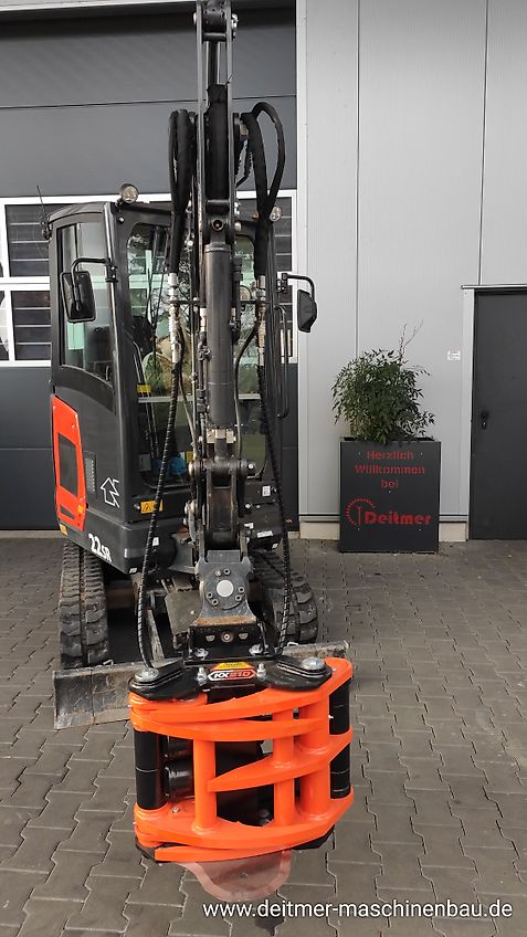 KX-TreeShears KX210 KX280 KX350 Fällgreifer Energieholzgreifer Baumschere Holzschere Greifer Bagger