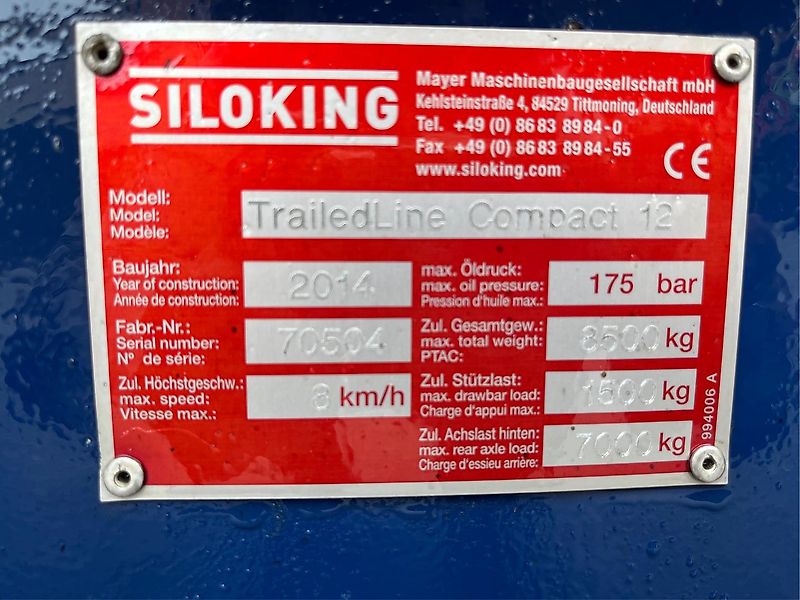 Siloking TrailedLine Compact 12