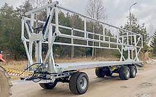 MD CM Ballenwagen T 608 /3L 19T  mit hydraulischer Ladungssicherung