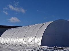 Rundbogenhalle Zelthalle Leichtbauhalle Landwirtschaft Neu Statik