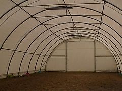 Zelthalle Leichtbauhalle Halle Landwirtschaft Rundbogenhalle NEU