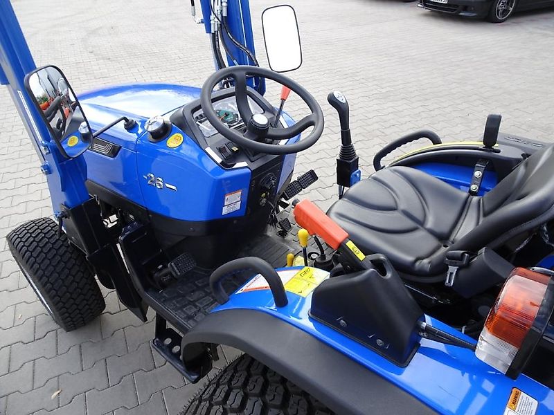 Solis Solis 26 26PS NEU Traktor Schlepper Frontlader Rasenreif NEU