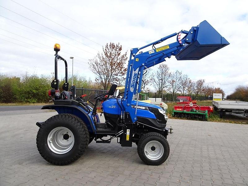 Solis Solis 26 26PS NEU Traktor Schlepper Frontlader Rasenreif NEU