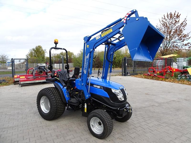 Solis Solis 26 26PS NEU Traktor Schlepper Frontlader Rasenreif NEU