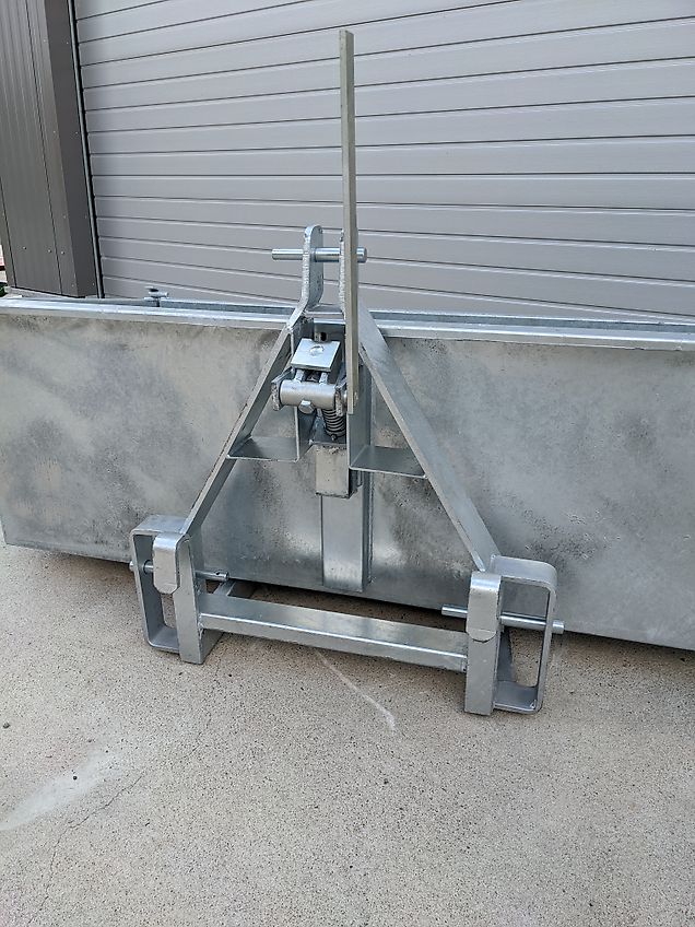 Kg-Tech Heckcontainer stabile Ausführung Heckschaufel Kippmulde Heckmulde