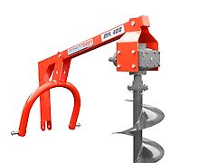 VEMAC Erdbohrer Bohrer Bodenbohrer bis 40cm Zapfwelle Neu
